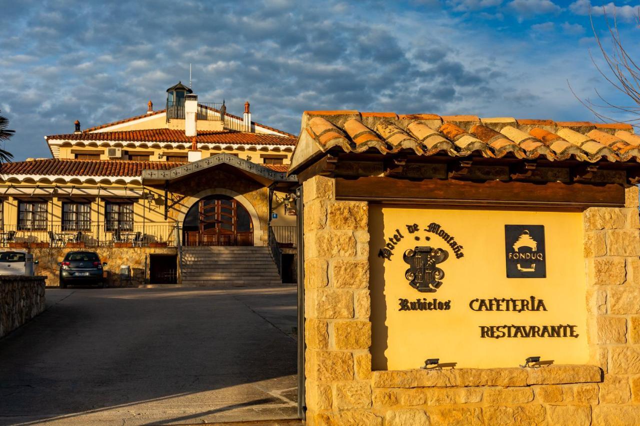 Hotel De Montana Rubielos Rubielos De Mora Eksteriør bilde